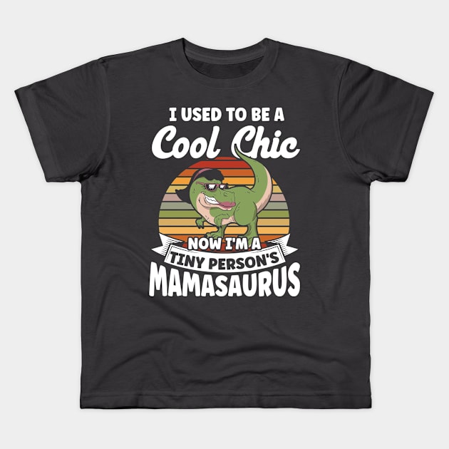 I'm A Tiny Person's Mamasaurus T Rex Family Matching Women Kids T-Shirt by Toeffishirts